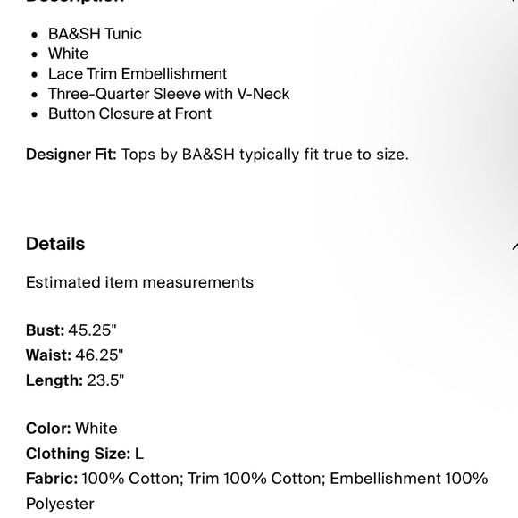 ba&sh White Ruffled Blouse - Picture 4 of 4